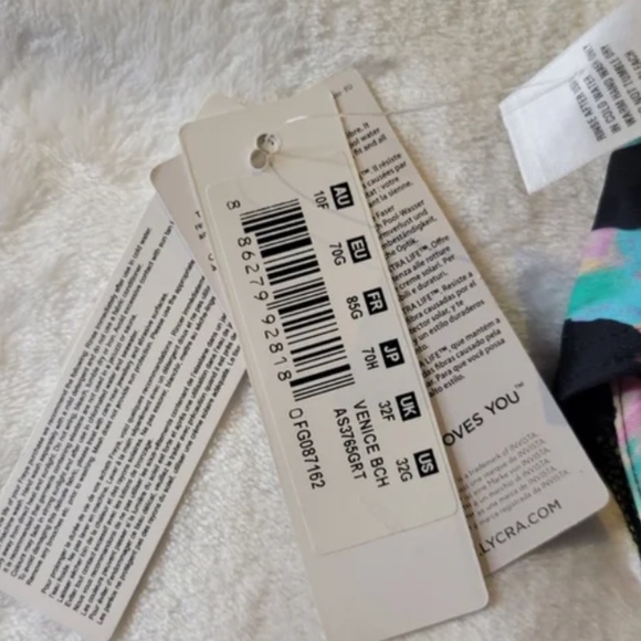 Freya Multi-Coloured Bikini Top - Picture 4 of 5